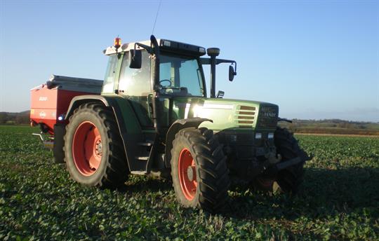 See lots of tractors on our farm