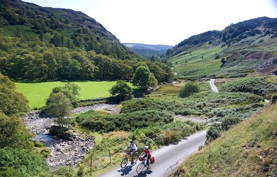 Great for countryside cycle routes to explore 