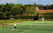 The tennis court