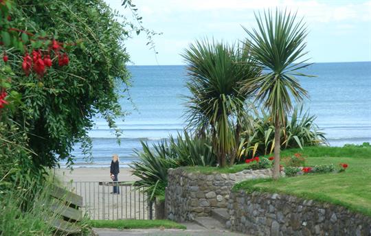 Private gated beach access