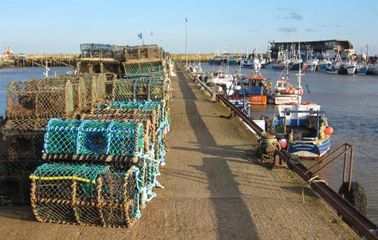 Bridlington harbour