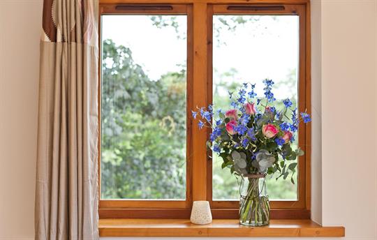 A view inside and out