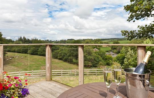 Large dining balcony