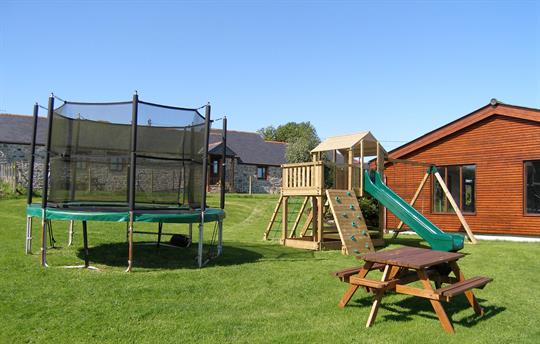 Loads of outside space and play areas