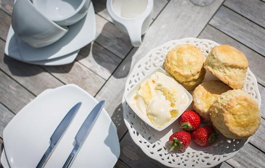 Complimentary Cream Tea