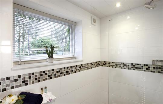 En suite  with walk in shower