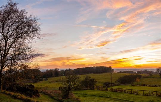 Sunset from Elm cottage