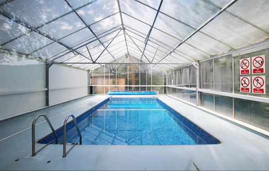 Enjoy a private swim each day, open Apr to Oct 