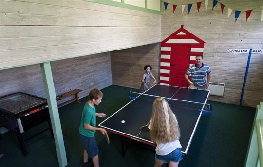 Kids love the games room!
