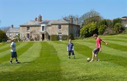 Fun on the Manor House Lawn