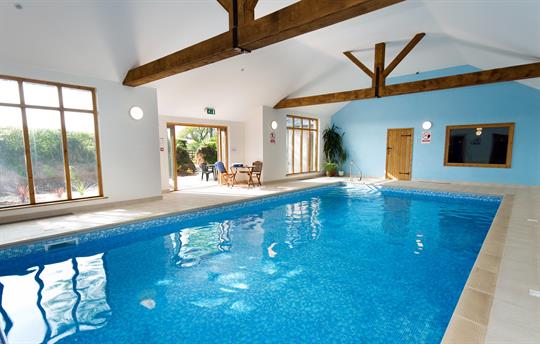 Indoor Heated Pool and Sauna