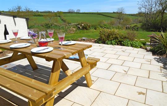 View from Tilly's Patio