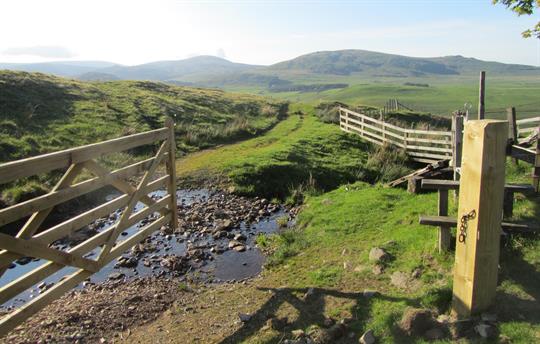 Excellent walking and cycling from doorstep