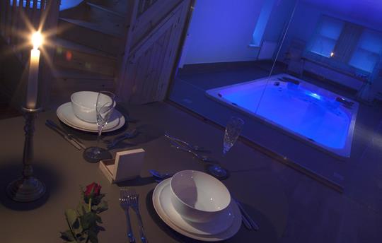 Retreat Swimspa evening