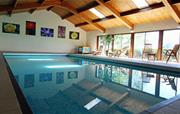 Large indoor heated swimming pool