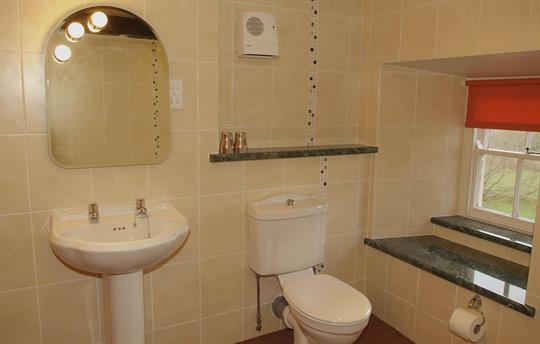 Bathroom at Betws Bach