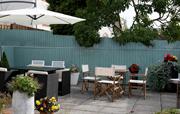 Rear terrace outdoor, relax and bar