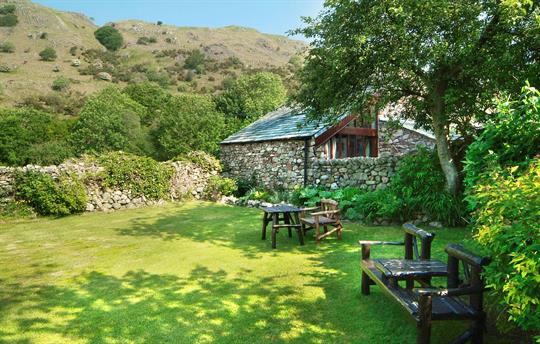 Relax in the secret walled garden