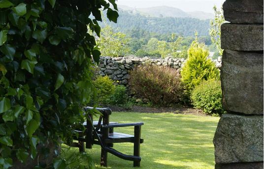 Entrance to walled garden