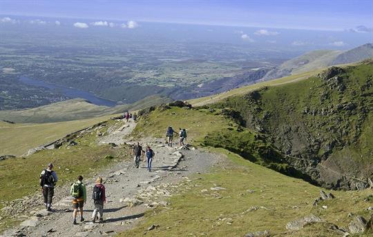 Walk the summit of Snowdonia