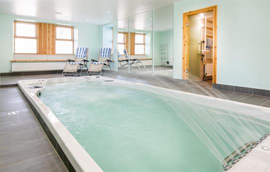 Retreat swim spa pool and jacuzzi