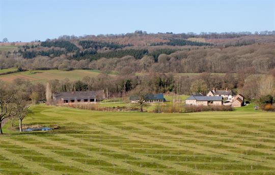 The panorama as you arrive!