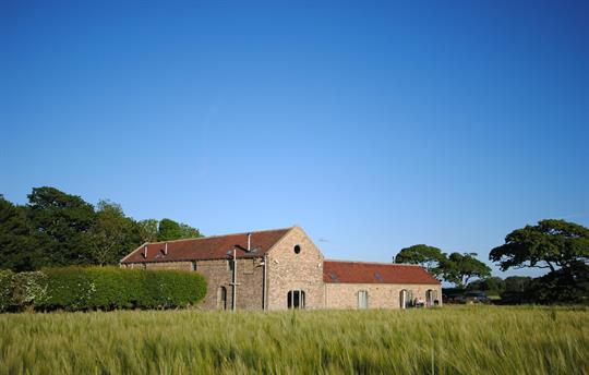 Exterior Hayloft from the fields