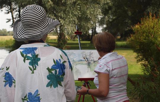 Popular with artists