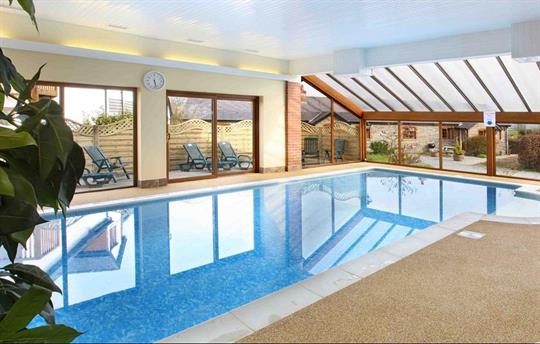 Indoor heated swimming pool