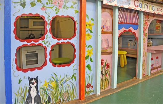 Play time in the on-site Big Play Barn 