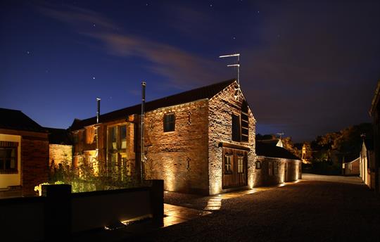 Bricknell Cottages at night