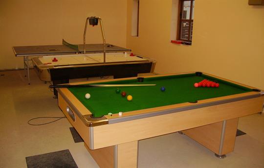 Shared games room