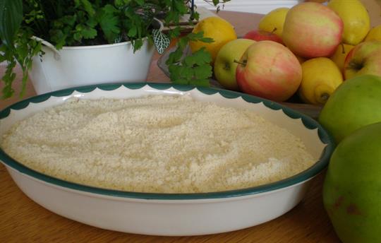 Apple Crumble, made fresh for you