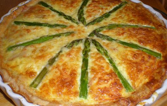 Quiche cooked by Fiona just for you