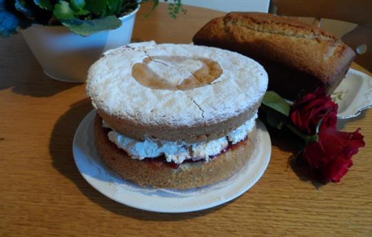 Cakes made by Fiona the farmers wif