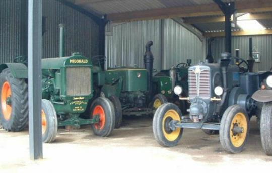 A selection of our vintage tractors