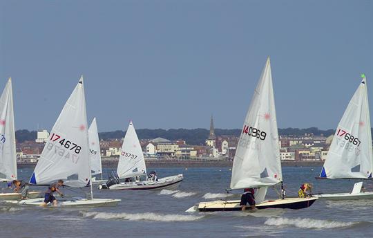 Sailing Bridlington Bay