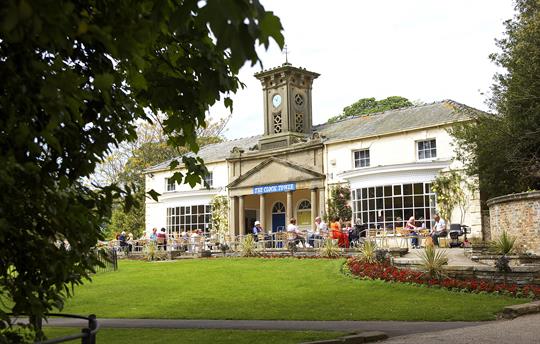Sewerby Hall clock tower cafe