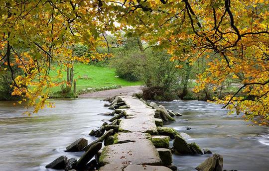 Tarr Steps on Exmoor