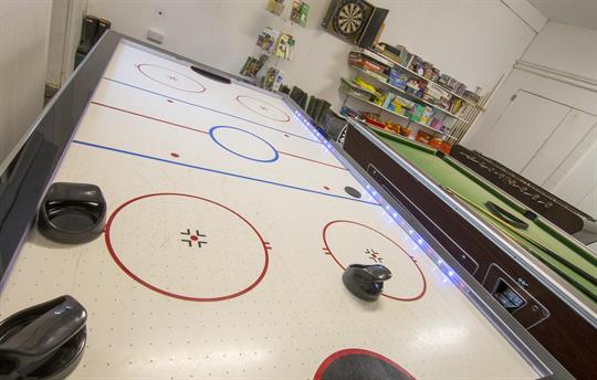 Air Hockey, Table Tennis, etc