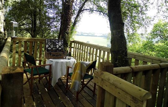 Hidden in the trees—your secret viewing platform