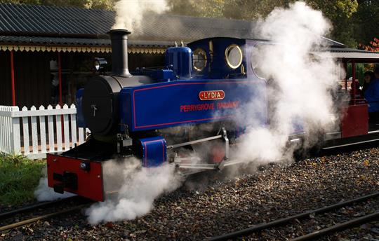 Lydia Steam Engine at Perrygrove