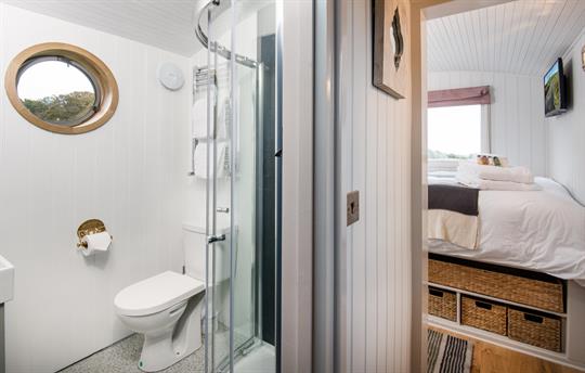 Shower, basin & mains WC