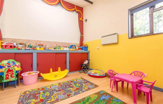 U6's playroom at Broomhill Manor