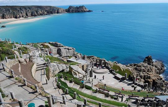 Minack Theatre just 3miles away