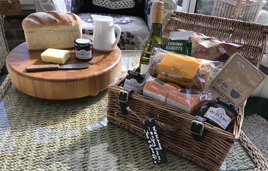 Unique Retreats welcome goodies