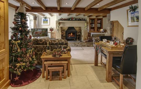 The Byre festive lounge