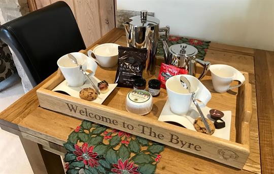 A warm welcome to The Byre