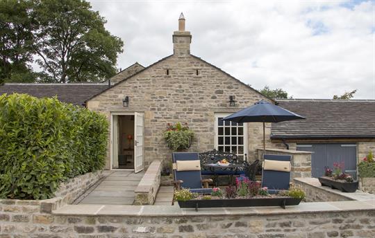 The Dairy private patio