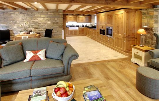 The Dairy spacious living